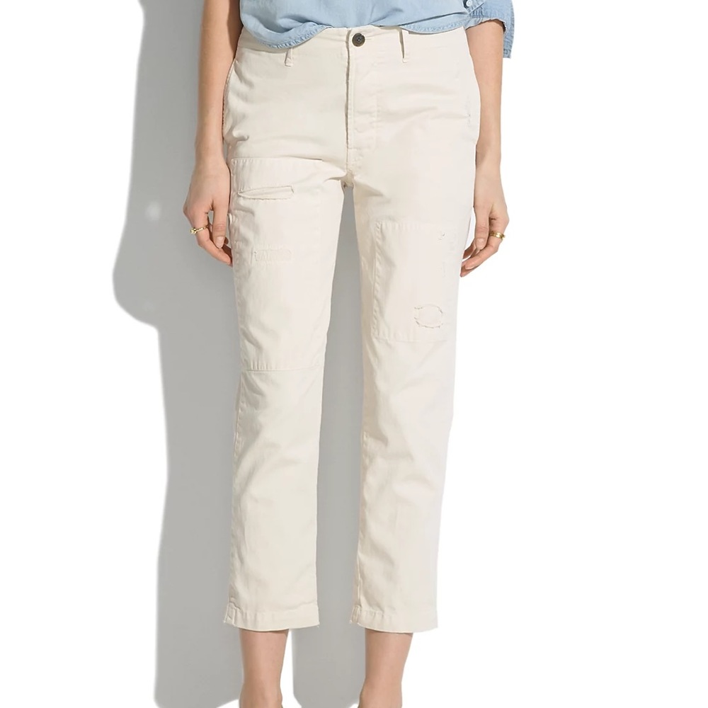 Madewell Cropped Rivington Trousers